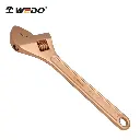 WEDO BE125-1002 | CLÉ À MOLETTE 4'' EN CUIVRE BÉRYLLIUM, ANTI-ÉTINCELLE, ATEX, 13*100MM