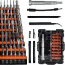 WEDO Jeu de 62 tournevis de précision, mini tournevis magnétique professionnel avec 54PCS Bits