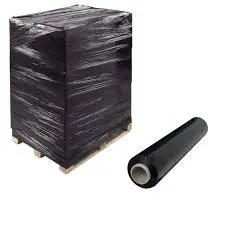 [011268] Rouleau Film Emballage Etirable Noir (45cm x 290m) 