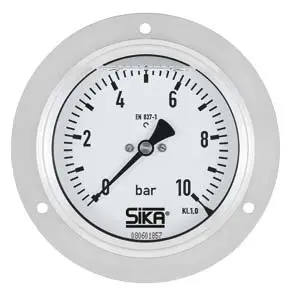 [016064] IMPA 653295 MANOMETRE 0-400BAR 100MM G1/2'' GLYCERINE, FIXATION AXIALE | PANEL 