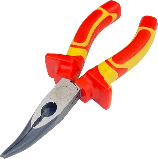 [IN505C-06] WEDO Pince isolée ronde 6'' courbée à 45° 1000V 