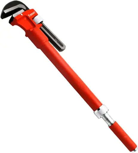 WEDO Clé à Griffe robuste, réglable avec manche extensible