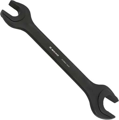 [005767] WEDO CT3303 Clé à fourche double, acier chromé 40CRV noir, Norme DIN 895
