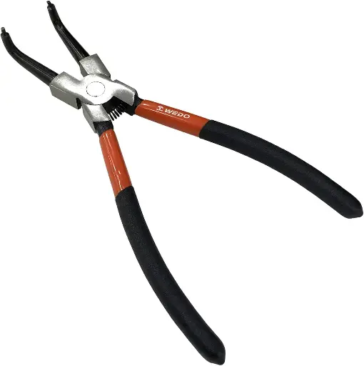 WEDO Pince à circlips intérieur à bec courbé à 90°